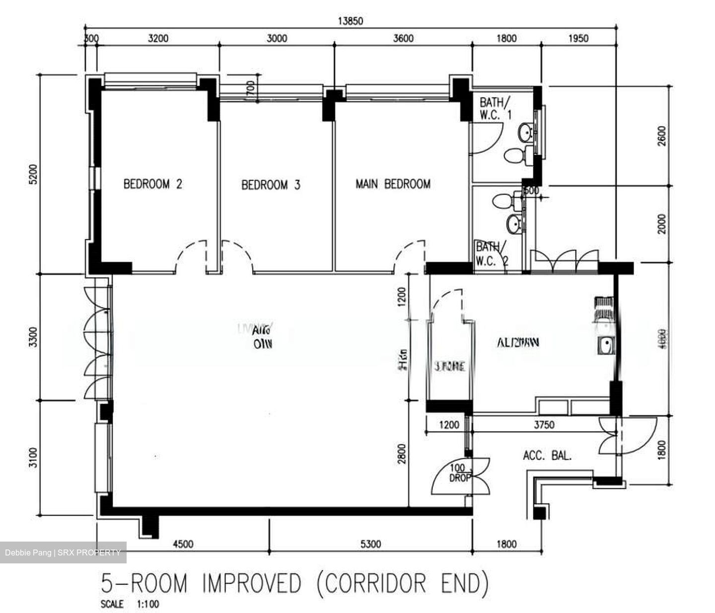 Blk 466 Hougang Avenue 8 (Hougang), HDB 5 Rooms #537179511